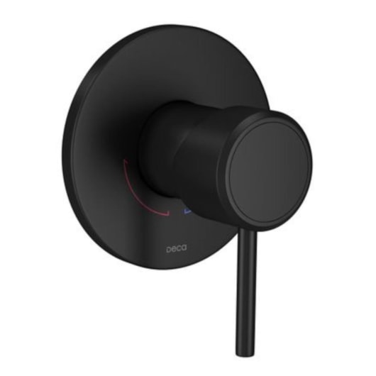 Loes Acabamento Monocomando Para Chuveiro DecaYou Black Matte Deca - Imagem principal - 6633482f-2c51-40df-81a0-328784f7e9b4