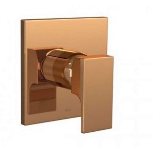Loes Acabamento Monocomando Para Chuveiro Unic Alta E Baixa Pressão Red Gold Deca - Imagem principal - 69895808-64e6-425c-a445-7fc2066e2b28