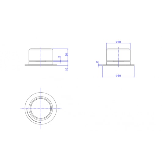 Loes Acionamento para Misturador Monocomando Redondo You Brown Matte ...