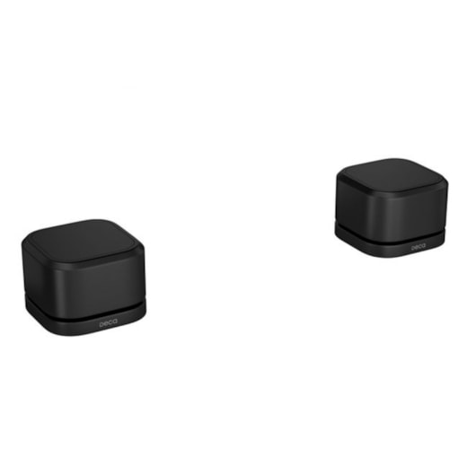 Loes Acionamento para Misturador Quadrado You Black Matte Deca - Imagem principal - 0488acb8-591d-4650-93ce-e325accff4aa
