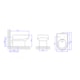 Loes Bacia Convencional Carrara Soft Antracite Deca - 226cc1a1-3d09-4093-aede-1bd6d9f7f651