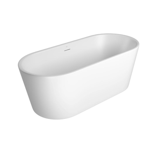Loes Banheira De Piso Oval Branco Fosco Deca 170cm - Imagem principal - 11618c0f-5385-480c-8525-4018cb6735e1