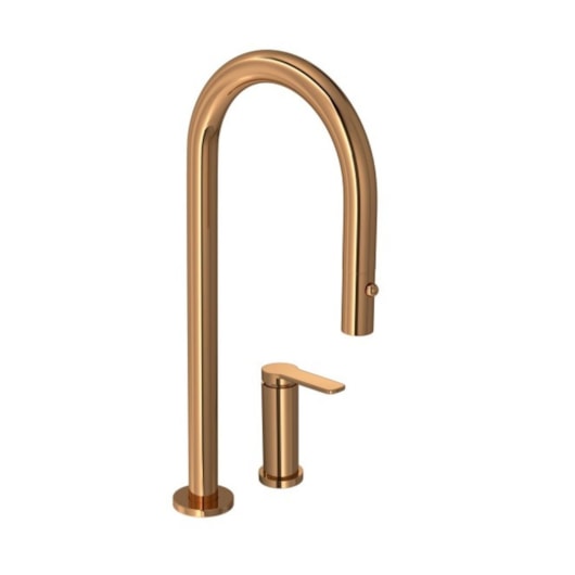 Loes Bica Para Monocomando De Cozinha De Mesa You Reta Gold Red Deca - Imagem principal - bb398557-43c8-440e-923a-83f17956b071