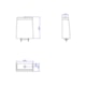 Loes Caixa Acoplada 3/6 Litros Branco Black Mate Deca - e0d45a89-763c-42c0-ba1f-6e454ff3e61e