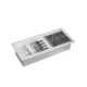 Loes Calha Organizadora De Cozinha Inox Deca 45 cm - c17de714-0c56-4bb9-8e4e-e09e37c0672d