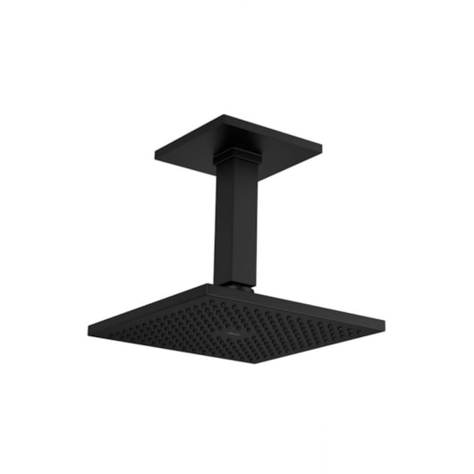 Loes Chuveiro De Teto Quadratta Acqua Plus Quadrado Com Tubo 1992 Black Matte Deca - Imagem principal - a36d5908-aab1-4ebc-8939-b3e5df6b83c3
