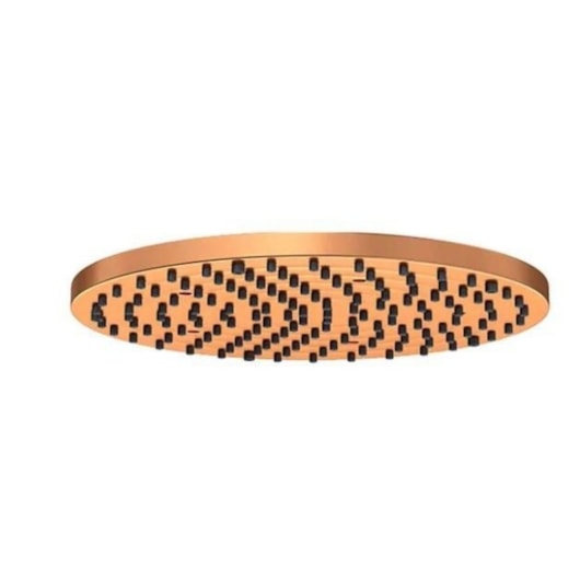 Loes Chuveiro De Teto Redondo Acquamax Sem Tubo Gold Matte Deca | ABC ...