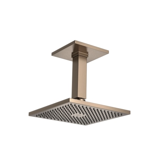 Loes Chuveiro Quadrado De Teto Com Tubo Corten Deca - Imagem principal - 26ba6073-d186-42b9-aace-f9a7ef6d1431