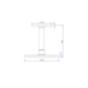 Loes Chuveiro Quadrado De Teto Com Tubo Corten Deca - 05112461-b46d-4b39-9a35-c2a73e89438a