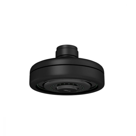 Loes Chuveiro Redondo De Parede Sem Tubo Black Matte Acqua Plus Deca - Imagem principal - af8a05c2-96be-4be0-b945-fa374dc582eb