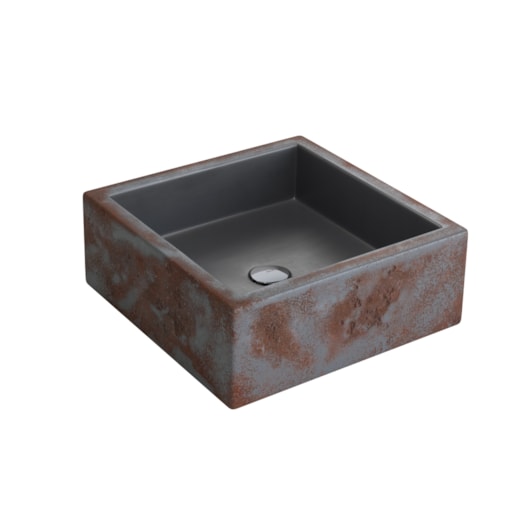 Loes Cuba De Apoio Quadrada Volcano Deca 41 cm - Imagem principal - f7d71367-75c6-44ac-a0bd-4d25ce15d3b6