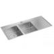 Loes Cuba De Cozinha Inox Dupla Wish Com Chapa E Válvula Deca 11,6x52x21,7cm - 10194112-a7c3-4ec5-900c-7d61c84f2e77