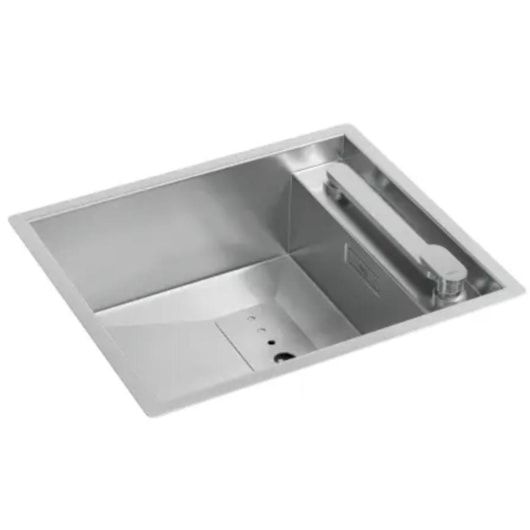 Loes Cuba De Cozinha Inox Supra Com Válvula Deca 52,8X44cm - Imagem principal - ece6a668-8974-4d2e-9d78-c7407eeffcf7