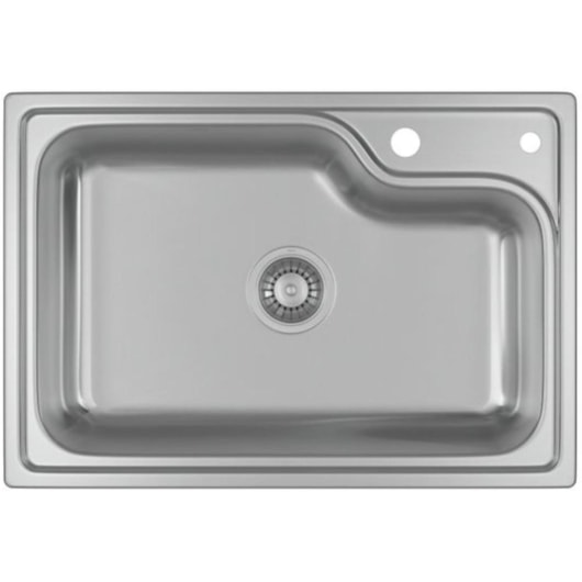 Loes Cuba De Cozinha Retangular Inox Com Deck Facile Deca 60x40cm - Imagem principal - bbcb6ca3-15a9-4c61-ab52-875855489022