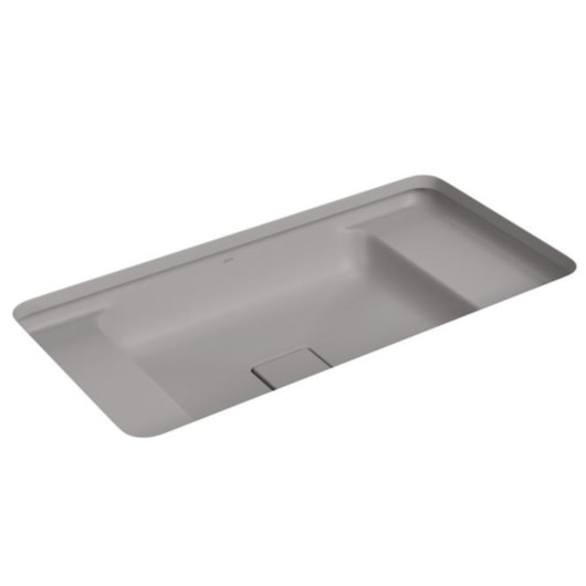 Loes Cuba De Embutir Retangular Com Mesa Soft Antracite Deca 60x30cm - Imagem principal - c33fe72a-b91d-4d88-9814-39f18e0bb9da