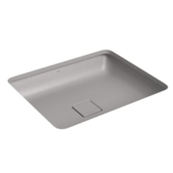 Loes Cuba De Embutir Retangular Soft Antracite Deca 50x40cm