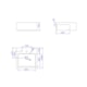 Loes Cuba De Semiencaixe Quadrada Com Mesa Branco Fosco Deca - 1a3f1f4f-83a3-459f-8548-17d65ce7752b