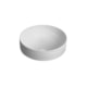 Loes Cuba De Sobrepor Redonda Com Textura Seda Branco Fosco Deca 40 cm - e5306c98-f818-4df5-8524-507b2dfe3630
