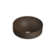 Loes Cuba De Sobrepor Redonda Com Textura Seda Marrom Fosco Deca 40 cm - 21c9c344-9e1f-4f29-9379-000581f739e9