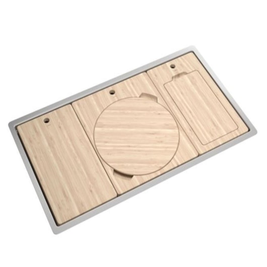 Loes Cuba Retangular Em Inox Para Cozinha Funstation Deca Wish 90X50cm - Imagem principal - 4d5e1224-7691-4c99-b2ea-451a03e45b42