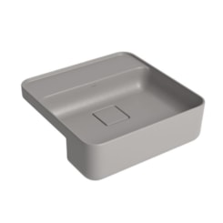 Loes Cuba Semiencaixe Quadrada Cinza Antracite Deca 40cm