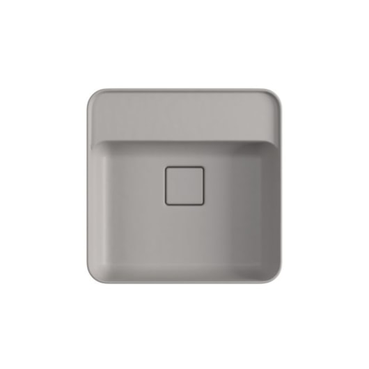 Loes Cuba Semiencaixe Quadrada Cinza Antracite Deca 40cm - Imagem principal - a69df13b-7846-491c-b378-b77621fc0b39