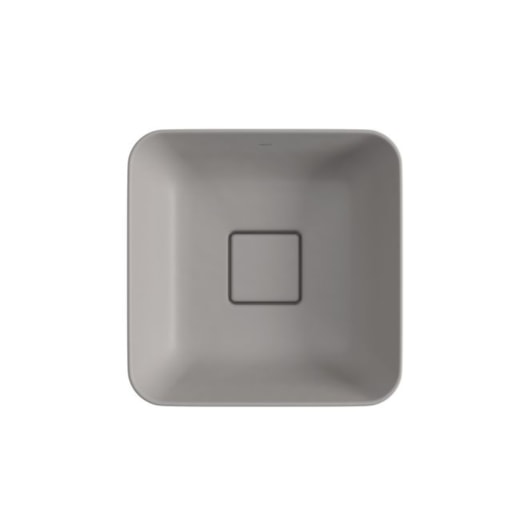 Loes Cuba Sobrepor Quadrada Cinza Antracite Deca 30cm - Imagem principal - e6fd27cf-8941-4767-9563-9cef9b7f1341