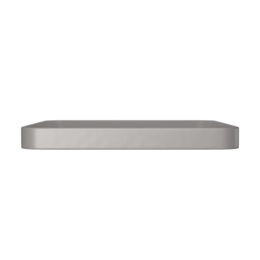 Loes Cuba Sobrepor Quadrada Cinza Antracite Deca 40cm - Imagem principal - f07037fc-6f56-4685-b8c5-3c4329c62df8