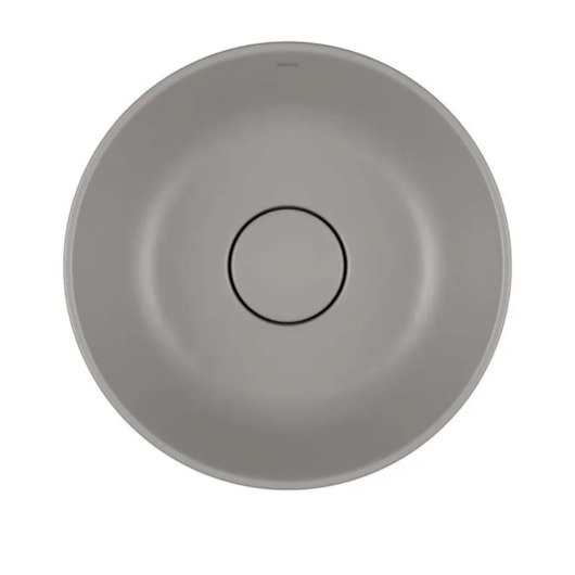 Loes Cuba Sobrepor Redonda Cinza Antracite Deca 30cm - Imagem principal - df2f1084-5827-4705-b873-ef51a6672a5f