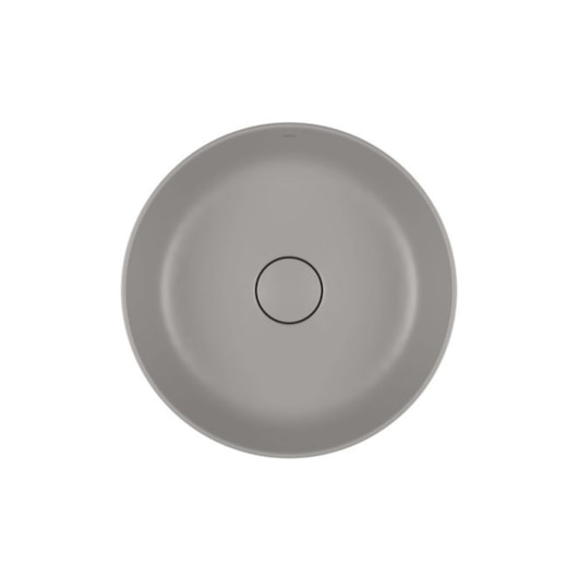 Loes Cuba Sobrepor Redonda Cinza Antracite Deca 40cm - Imagem principal - d7c6993e-78a7-4a4d-9e43-40561c575c6d