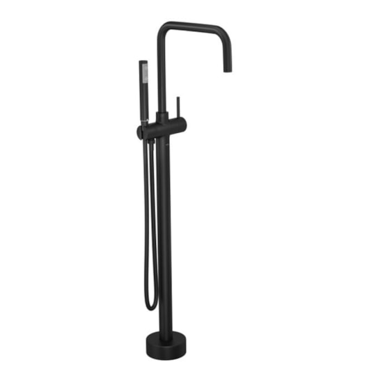 Loes Misturador Monocomando De Piso Para Banheira Quadrado DecaYou Black Matte Deca - Imagem principal - c66315c0-268e-4097-81e1-a43be264c4b6