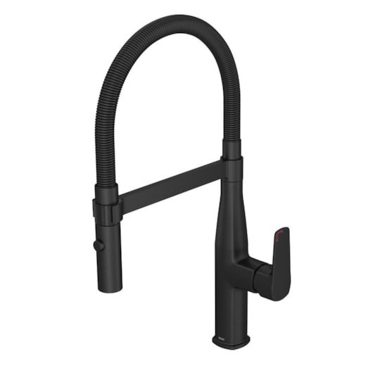 Loes Misturador Monocomando Para Cozinha Level Gourmet Black Matte Deca ...