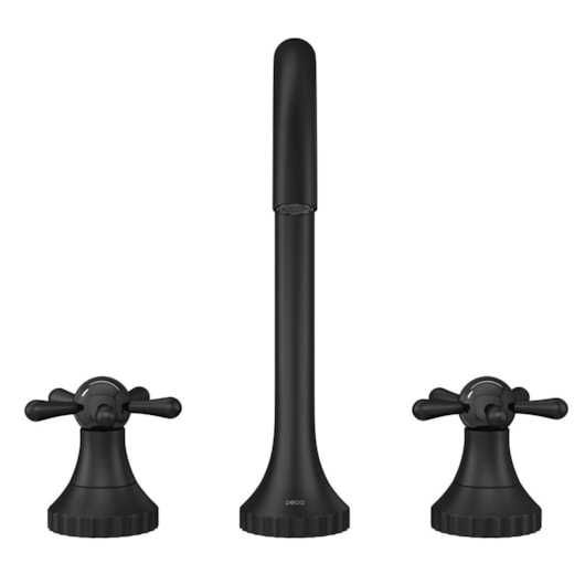 Loes Misturador Para Lavatório Bica Alta De Mesa Dn15 Perola Cromado Deca - Imagem principal - 762540d4-7245-46af-bb4d-238c5eae5aa4