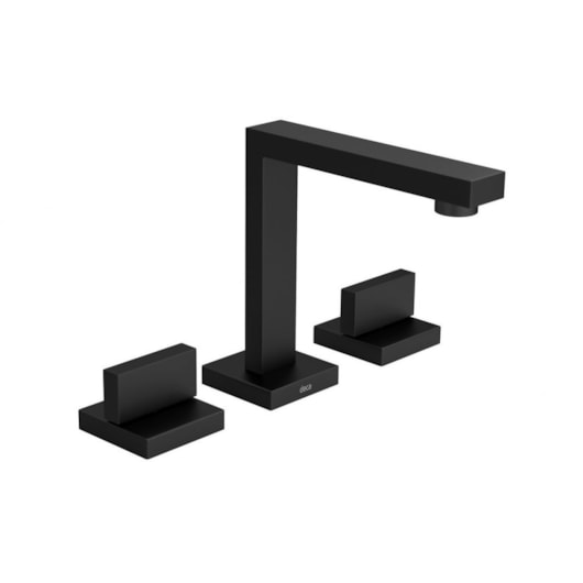 Loes Misturador Para Lavatório De Mesa Bica Alta Dream Black Matte Deca - Imagem principal - 768dd623-31a2-43ba-82c3-2fc21251a64d