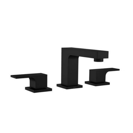Loes Misturador Para Lavatório De Mesa Unic Bica Baixa Black Matte Deca ...