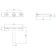Loes Misturador Para Lavatório De Parede Dream Corten Matte Deca - 3ed7e4fd-bbce-4e7b-b785-380541d6f067