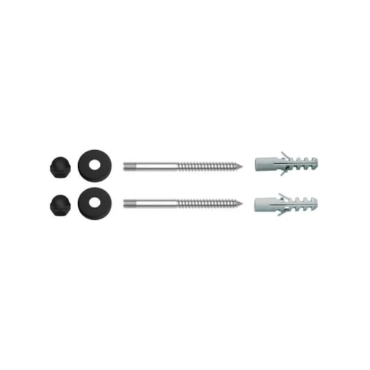 Loes Parafuso Para Fixação De Caixa Sem Tampa Black Noir Deca - Imagem principal - 7a4b31ee-6aed-4523-b304-bdfd7cd0e5a1