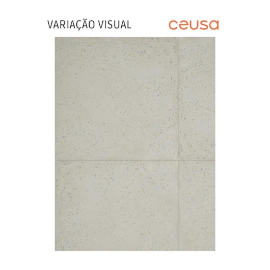 Loes Porcelanato Ceusa Flakes GR Natural 120x120cm Retificado - Imagem principal - f4e551f4-06de-453c-80bd-e5f2602a7783