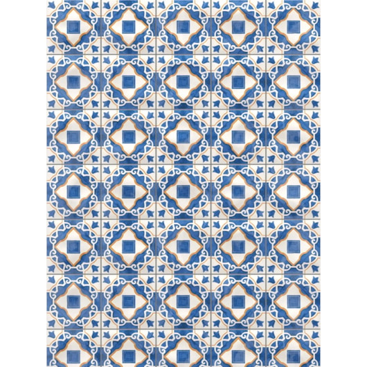 Loes Porcelanato Ceusa Italian Days Dec 1 Mix Lux 20x20cm Bold - Imagem principal - d3eb638d-3e8d-4d78-9f73-8ba4e77b6e70