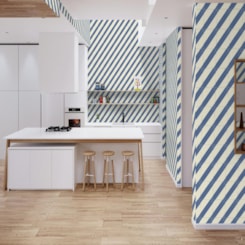 Loes Porcelanato Ceusa Italian Days Ladrilho Line Off White Natural 20,01x20,01cm Bold