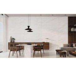 Loes Porcelanato Portinari Calacata Wh Acetinado 120x270cm Retificado