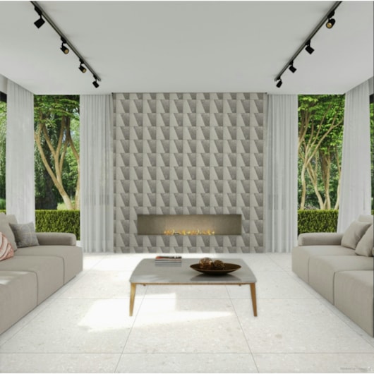 Loes Porcelanato Portinari Caminho Line Mix Natural 30x30cm Retificado - Imagem principal - 1fd1d16c-0258-4f82-b771-2061ffa70c04