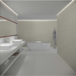 Loes Porcelanato Portinari Citta Line Gr Natural 30x30cm Retificado
