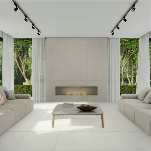 Loes Porcelanato Portinari Downtown Sgr Hard 120x120cm Retificado - Imagem principal - 7835fb63-bc67-46b5-b202-47981d1f4f7d
