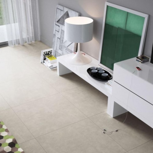 Loes Porcelanato Portinari Downtown Sgr Natural 120x120cm Retificado - Imagem principal - f336c573-c50e-4146-aad7-be43d8a3aaaf