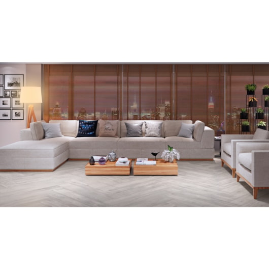 Loes Porcelanato Portinari Giardino Gr Acetinado 20X120Cm Retificado - Imagem principal - 937183dc-1f47-42d6-b92d-316b77f868b0