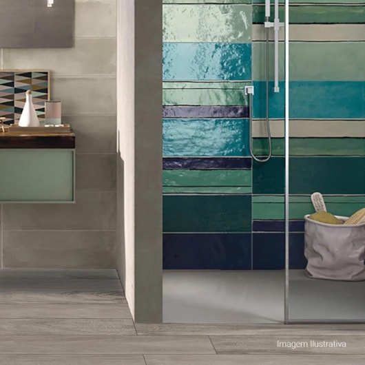 Loes Porcelanato Portinari Giardino Gr Acetinado 20X120Cm Retificado - Imagem principal - 933e454a-3dc8-47ca-9b96-bcc86c91c801
