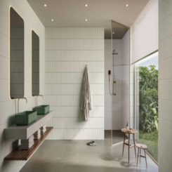 Loes Porcelanato Portinari Harmonia Brick Spk Natural 7,75x24,1cm Bold