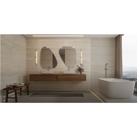 Loes Porcelanato Portinari Mezzo Decor Be Matte 30x120cm Retificado - Imagem principal - f50e8088-2490-4892-89b3-c7f38d91fc60