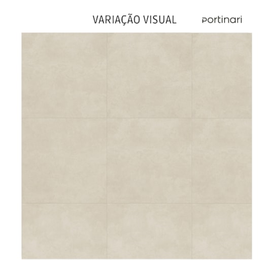 Loes Porcelanato Portinari Momento Sbe Natural 100x100cm Retificado - Imagem principal - 0c5fa589-640c-4d20-9cb9-bb47e757d729